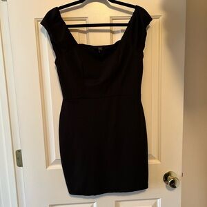 Lily Rose Classic Black Mini Dress